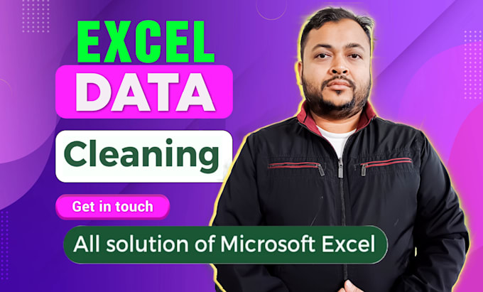 Gig Preview - Be your excel expert for data cleanup and formatting