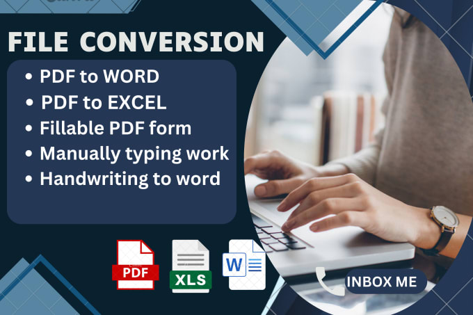 Gig Preview - Convert pdf to word or excel