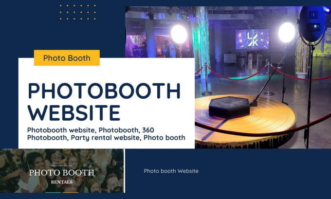 Gig Preview - Photobooth, photo booth website, 360photobooth event ticket with online booking