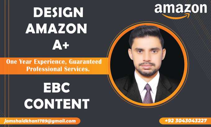 Gig Preview - Do amazon ebc or a plus design ebc modules for amazon