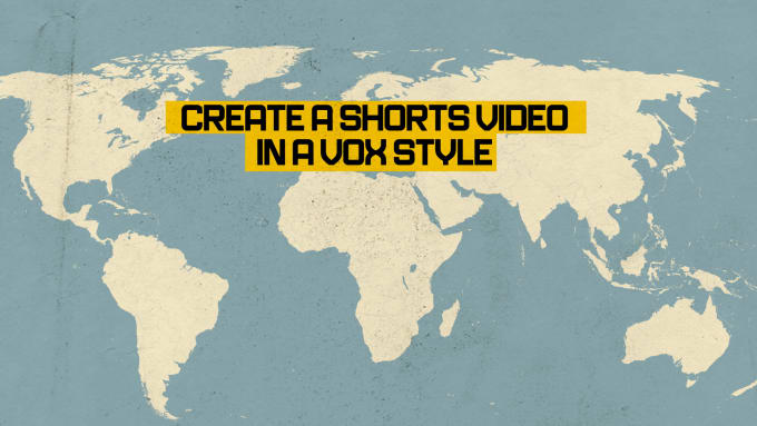 Gig Preview - Create a shorts, tiktok, and reels video in a vox style