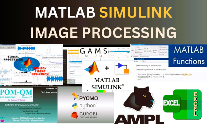 Gig Preview - Do matlab programming, simulink, image and signal processing projects