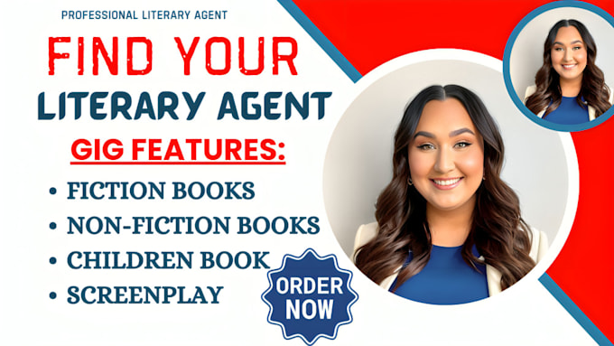 Gig Preview - Find you top notch literary agents for your fiction and nonfiction children book