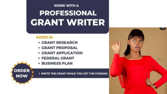 Gig Preview - Do grant research, proposal, a non profit grant writer, rfp