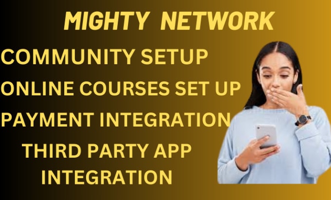 Gig Preview - Setup your mighty network subscription mighty networks community site