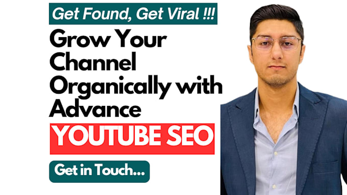 Gig Preview - Do expert youtube video SEO optimization for organic channel growth