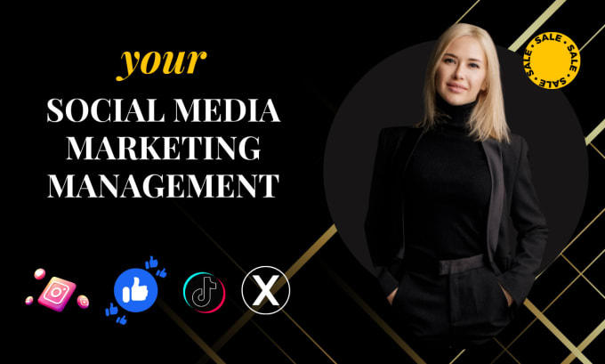 Gig Preview - Be your expert social media manager and content creator