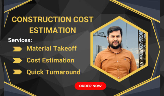 Gig Preview - Do cost estimation quantity takeoff and material takeoff