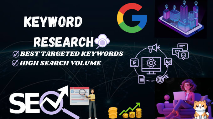 Gig Preview - Do  SEO keyword research and competitor analysis kgr method