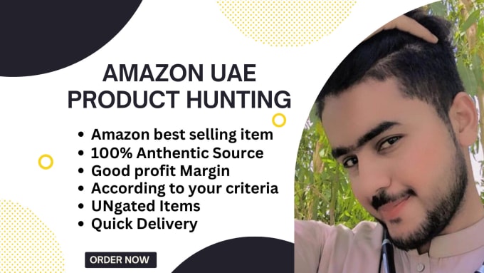 Gig Preview - Product hunting for amazon uae and research for best items