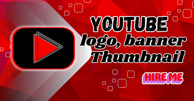 Gig Preview - Create youtube channel, logo, banner, thumbnail