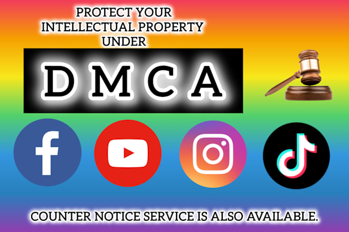 Gig Preview - File a dmca takedown notice for removing leaked content