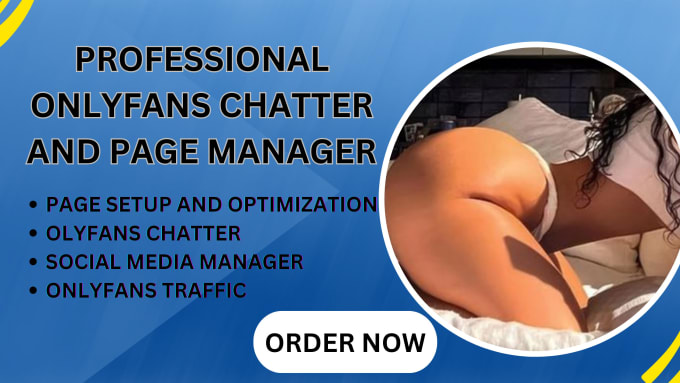 Gig Preview - Do onlyfans chatter be your onlyfans page chatter ppv seller and manager