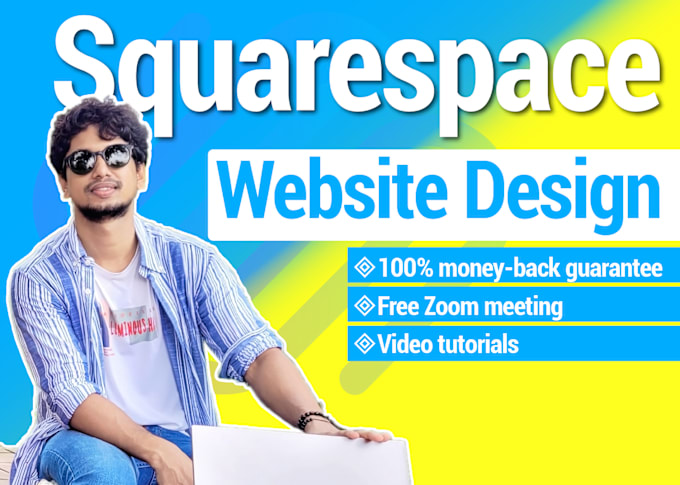 Gig Preview - Design and redesign squarespace website and  develop a squarespace website