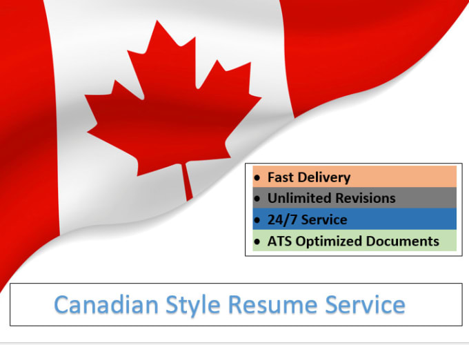 Gig Preview - Provide canadian style resume and cover letter writing services