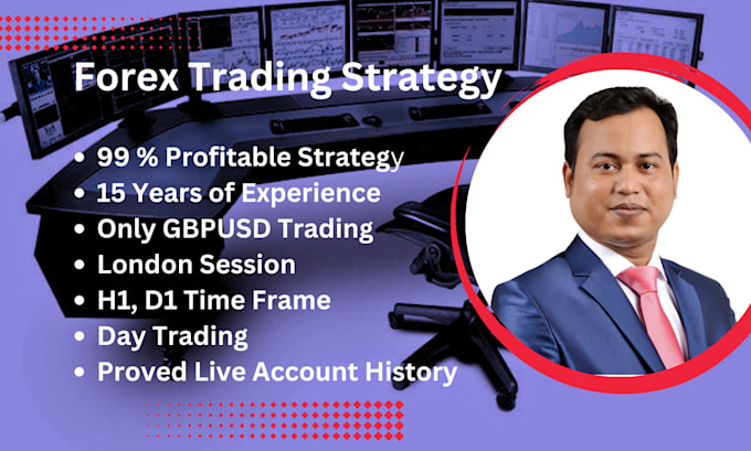 Gig Preview - Show 99 percent profitable forex trading strategy only on gbpusd