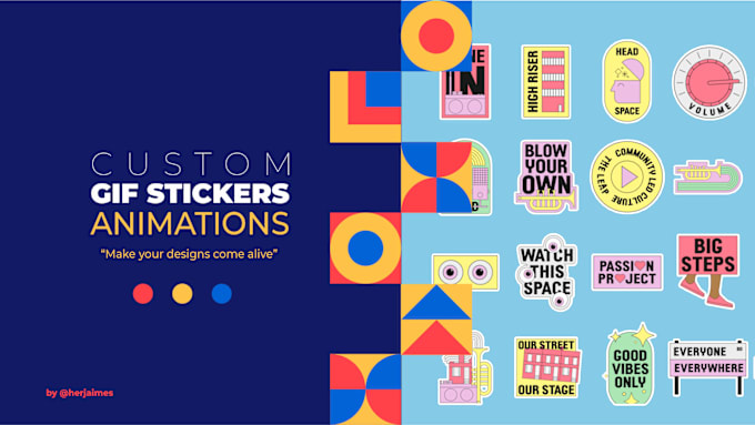 Gig Preview - Create a stickers pack