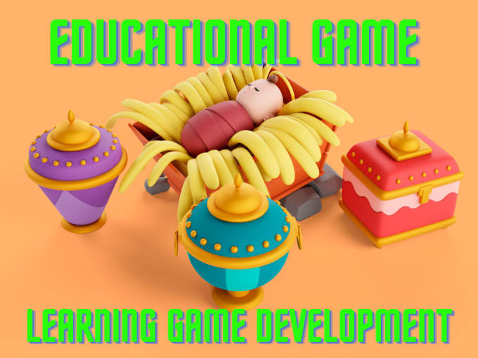 Gig Preview - Design kids game, educational app, learning app, puzzle games, quiz app