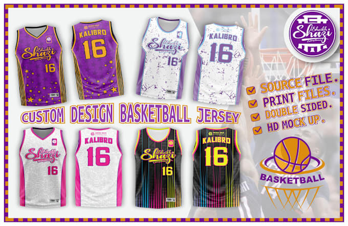 Gig Preview - Design basketball sublimation jersey or uniform