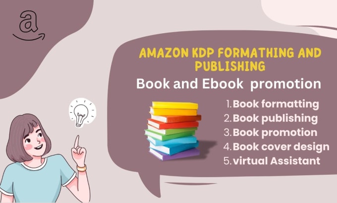 Gig Preview - Do amazon KDP notebook cover design and publishing services