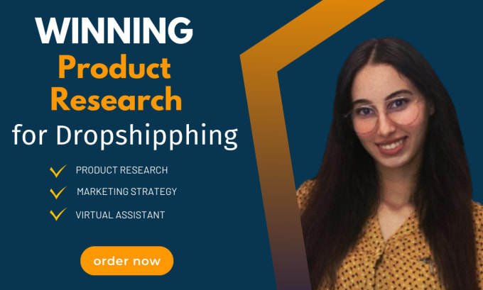 Gig Preview - Do winning product research for your dropshipping business