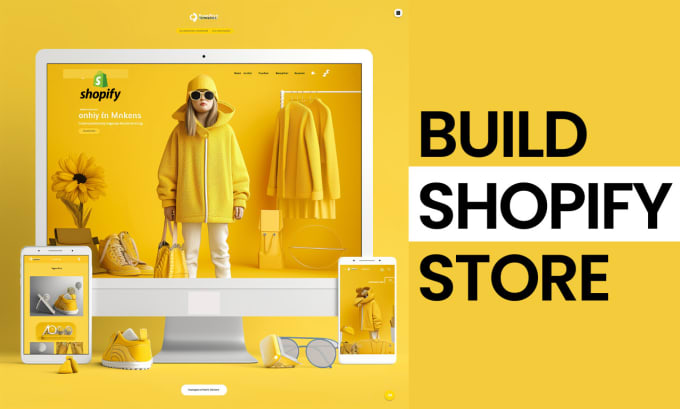 Gig Preview - Build shopify or dropshipping store ecommerce website