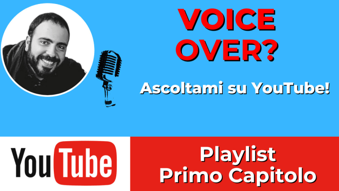 Gig Preview - Record an italian male voice over