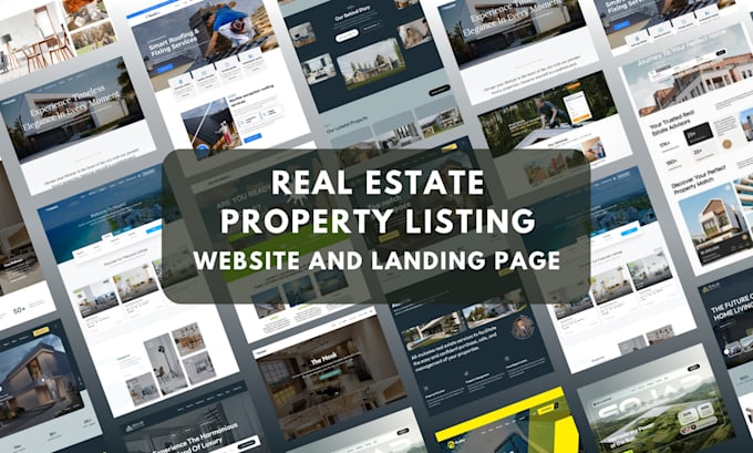 Gig Preview - Develop modern property listing website, real estate website, realtor website