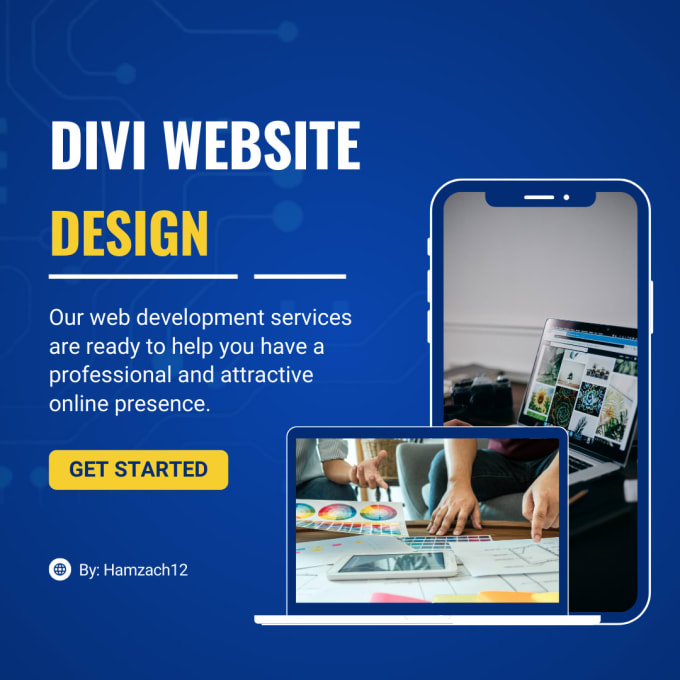 Gig Preview - Design responsive divi website