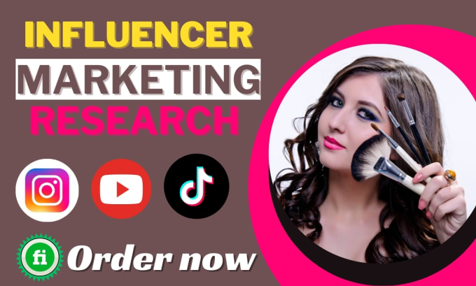 Gig Preview - Find best instagram influencr youtube influncer email list