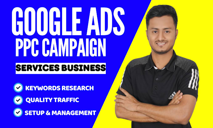 Gig Preview - Setup, optimize google ads adwords PPC for local business or service in USA, UK