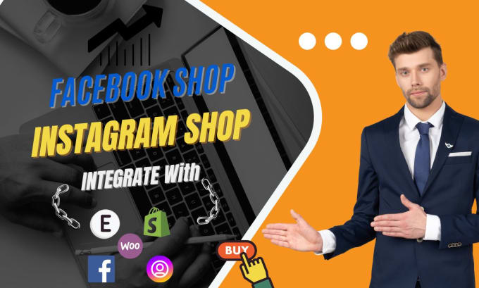 Gig Preview - Setup facebook shop instagram shop including pixel and fix all issues