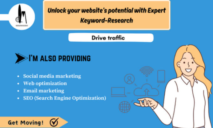 Gig Preview - Do keyword research for your webpage