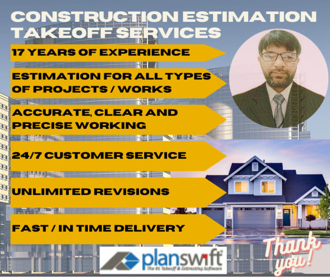 Gig Preview - Do material takeoff and cost estimation speciality on US based lumber houses