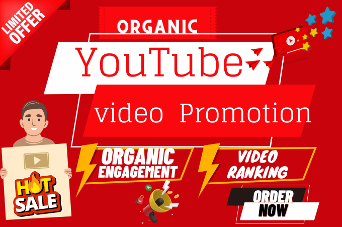 Gig Preview - Do organic youtube video promotion and channel manager