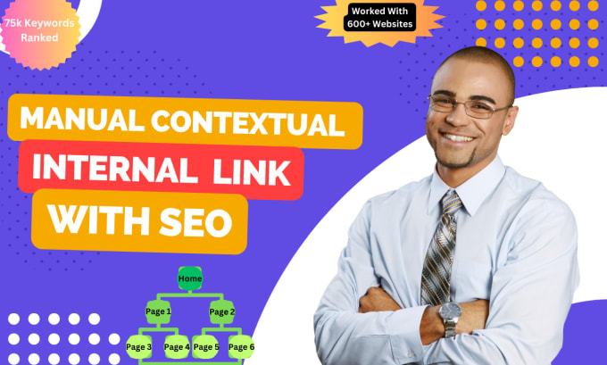 Gig Preview - Do contextual internal linking manually for boost SEO