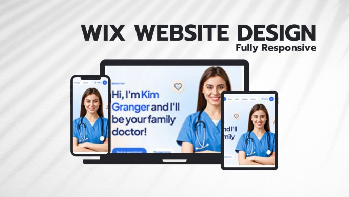 Gig Preview - Design or redesign wix landing page and wix website design