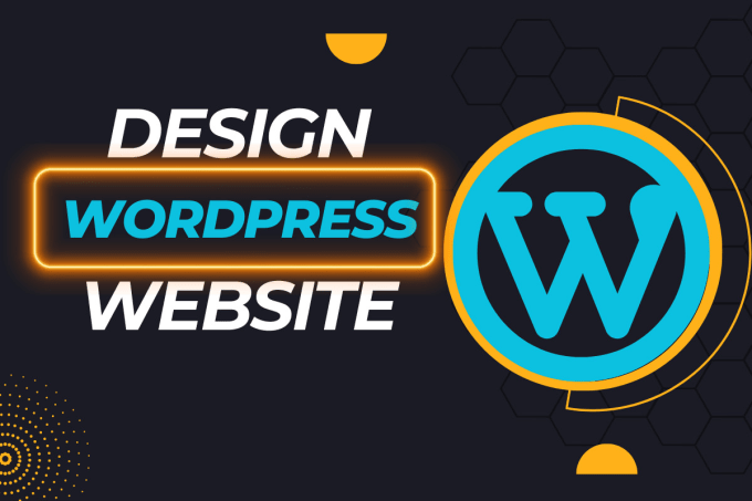 Gig Preview - Do professional wordpress website design