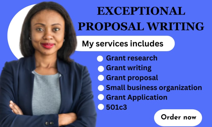 Gig Preview - Grant writing, grant research, grant proposal writing, grant application,501c3