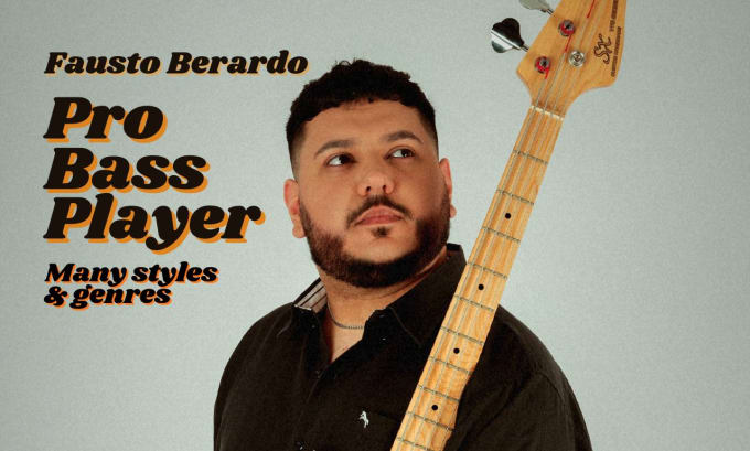 Gig Preview - Be your pro session bass player