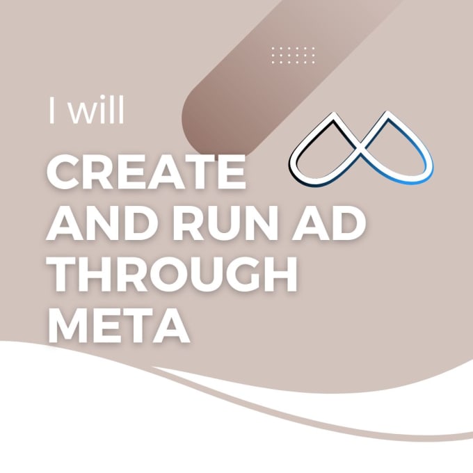 Gig Preview - Create and run an ad through meta