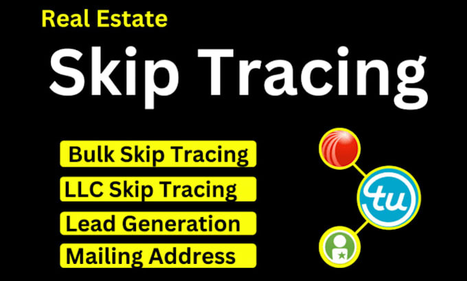 Gig Preview - Do real estate skip tracing by using tloxp,lexisnexis