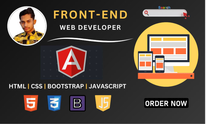 Bestseller - make low cost html css bootstrap js or angular based website