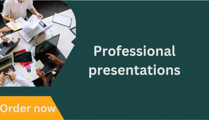 Gig Preview - Write eye catching presentation slides for you