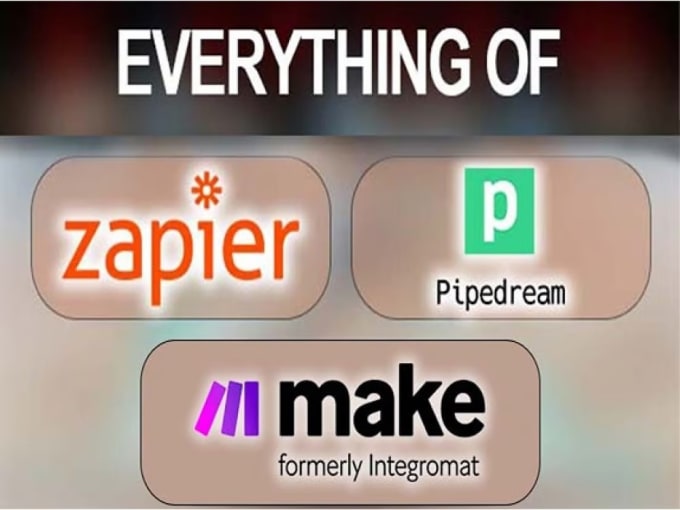 Bestseller - do automation with zapier, pipedream, integration