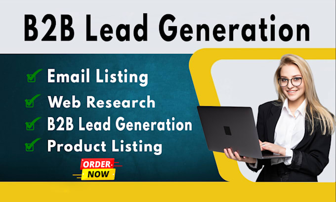 Gig Preview - Provide targeted b2b lead generation for any business