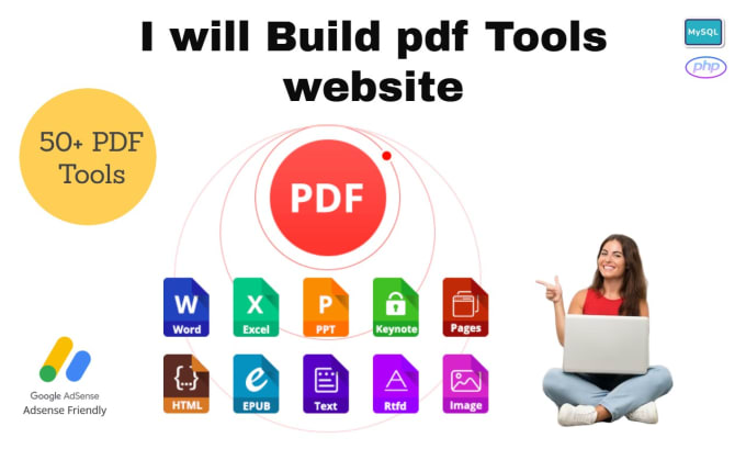 Gig Preview - Build all pdf tools website like smallpdf