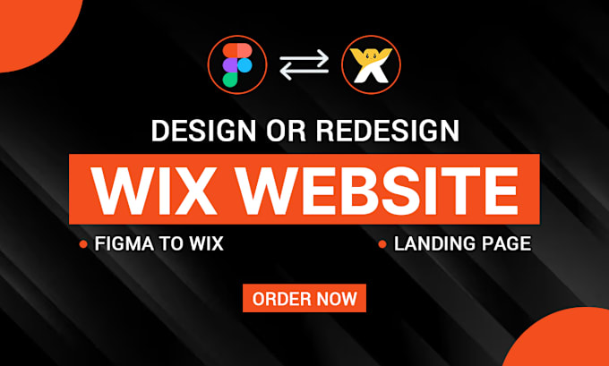 Gig Preview - Do wix website design redesign wix website figma to wix or wix online store