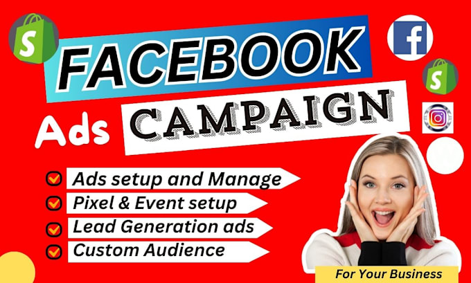 Bestseller - be setup your facebook ads campaign, advertising, fb marketing and social media