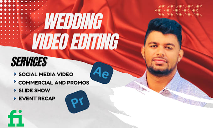 Gig Preview - Do professional wedding, event video editing